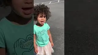 Scarlett waiting on her dad! 