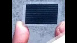 Mini güneş enerji paneli yapımı
