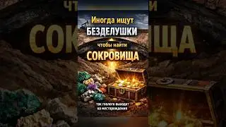 Сначала находят мелочь — потом месторождение