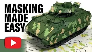 DIGITAL CAMOUFLAGE - Complete How to guide - M2A2 Bradley - Magic Factory 1/35 - paint mask set 🎨