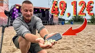 Was findet der METALLDETEKTOR aufm HIGHFIELD FESTIVAL?! 🤯 (Schatzsuche zwischen BETRUNKENEN)