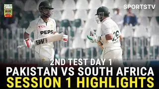 1st Session Highlights | Pakistan vs South Africa Test Series 2025 | 2nd Test Day 1 | PCB | M3U1U
