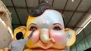 Bal Ganesh Eye Painting 2024 | Ganesh Eye Making at Ssv kala Arts | Ganpati Bappa Eye Painting 2024