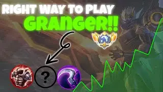 TUTORIAL FOR USING GRANGER INSANE DAMAGED 2023 #mobilelegends #granger #mlbb