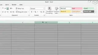 How to Resize Multiple Columns and Rows at the Same Time in Microsoft Excel