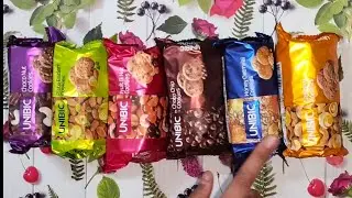Trying all flavours of Unibic biscuits with review😋yumm