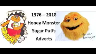 (1976-2018) Honey Monster Sugar Puffs Cereal Advert Compilation