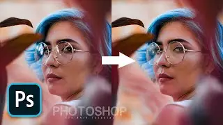 Magically Remove Glare from Glasses in Photoshop!