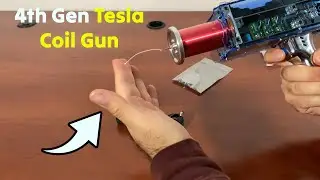 ⚡ 4th Gen Rechargeable Handheld Tesla Coil Physics Gadget ⚡