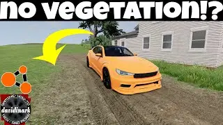 BeamNG Drive - REMOVE all the TREES and GRASS!? How to play BeamNG drive