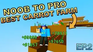 How To Make THE BEST *NOOB TO PRO* CARROT FARM In Roblox Islands (Hardcore Co op Save Slot)