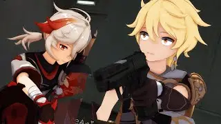 Aether canceled Kazuha || Genshin MMD