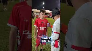 O João Bastos está sem goleiro pro X1 contra o Isaac!