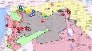 War Against ISIS - Map Timelapse