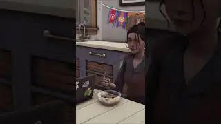 Первое утро Иви на новом месте 🌞🌼🥣 