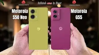 Motorola S50 Neo vs Motorola G55  Full comparison ⚡Which one is Best