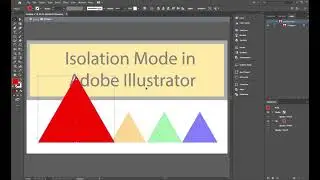 Isolation Mode in Adobe Illustrator