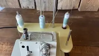 Как быстро поменять нитку в оверлоке на новый цвет