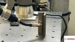Saldatura #robotica , la programmazione di una saldatura angolare