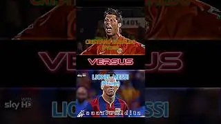 Cristiano Ronaldo (Prime) Vs. Lionel Messi (Prime) #leomessi #cristianoronaldo #edit #capcut #battle