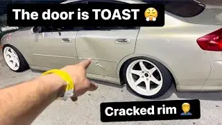 I WRECKED MY G35 IN THE PIT!