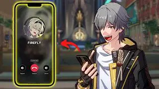 Firefly cute & funny phone call with the Trailblazer before their meet-up date (feat. Silver Wolf)
