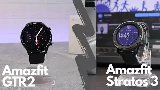 Amazfit GTR2 VS Amazfit Stratos 3 which one is better and why?