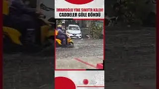 Alt yapı ve tedbir yetersizliğinden dolayı  vatandaşlar mağdur oldu! İmamoğlu yine sınıfta kaldı!
