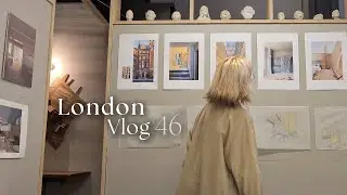 Solo architecture tour, Harrowall Big Comp, building my IKEA PAX wardrobe | London Vlog #46 (中文CC)