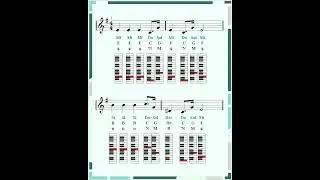 Melodica Notes Tutorial - The Imperial March (Darth Vader's Theme) - Star Wars - Sheet Music