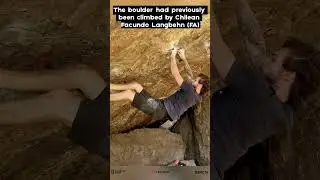 Climbing Chile’s hardest Boulder problem