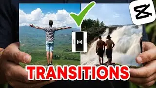 The QUICKEST Way to Add Transitions in CapCut PC