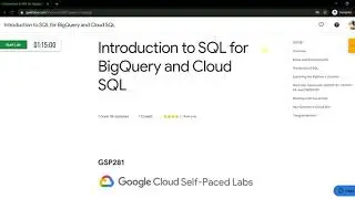 Introduction to SQL for BQ and CloudSQL | Qwiklabs
