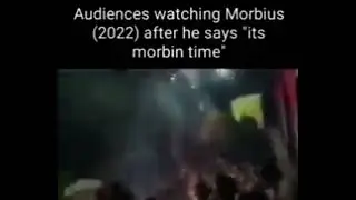 MORBIUS THEATRE REACTION  #morbius #morbius2022 #memes #funny #comedy #spiderman #marvel #legend