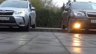 парный заезд SJ 2,0 турбо и SJ 2,5 атмо.
