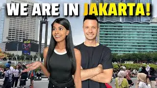 Our First Day in Jakarta - First Time in Indonesia! 🇮🇩