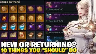 New or Returning to Lost Ark 2025? 10 Things You SHOULD Do!