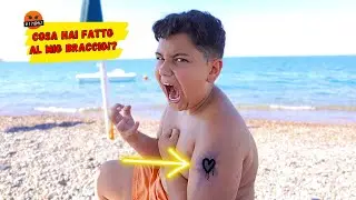 HO ROVINATO IL TATUAGGIO DI MANU AL MARE!