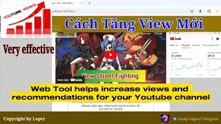Thủ Thật Tăng View Youtube Miễn Phí ( NEW ) | Áp Dụng Cho Kênh Hoặc Web Tải File