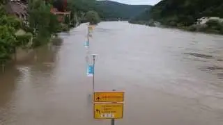MKF-Fotodesign Bobstadt zeigt heute:Hochwasser Eberbach 02.06.2013 gegen 18 Uhr part 6