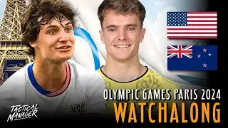 USA vs New Zealand Live watchalong | USMNT 2024 Olympics