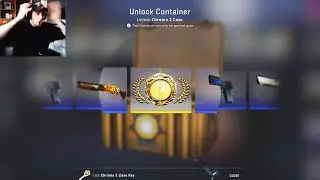 He unboxed Karambit Gamma Doppler While Streaming...