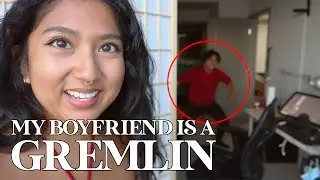 SLEEPOVER with my BOYFRIEND || vlog !