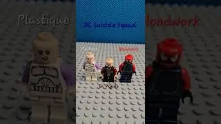 DC Suicide Squad - Plastique, Dr. Psycho and Bloodwork #customminifigure #legodc