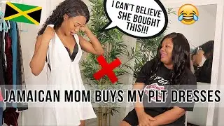 MY JAMAICAN MOM BUYS MY PRETTY LITTLE THING DRESSES | TRY ON HAUL | KLAIYI HAIR ♡ 