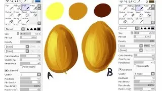 Лайфхак PaintTool SAI  |  Обзор на кисточки в  PaintTool SAI