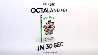 Octaland 4D+ Augmented Reality Flashcards in 30 Sec | Octagon Studio
