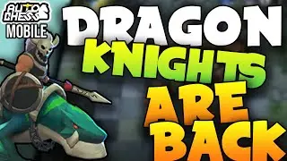 Dragon Knights are BROKEN!🐲6 Knight Buff (70% SHIELD CHANCE!) | Auto Chess Build Guide