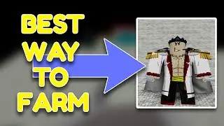 *BEST & EASIEST* Way to Farm the VICE ADMIRAL Boss in Blox Fruits! (Roblox)