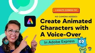 Create Animated Characters From a Voice-over in Adobe Express